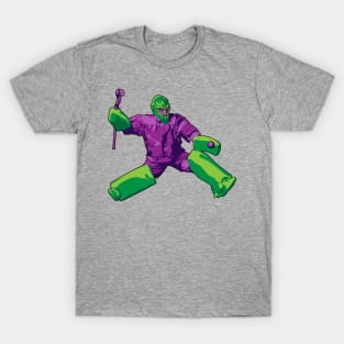 Goalie: Purple & Green T-Shirt